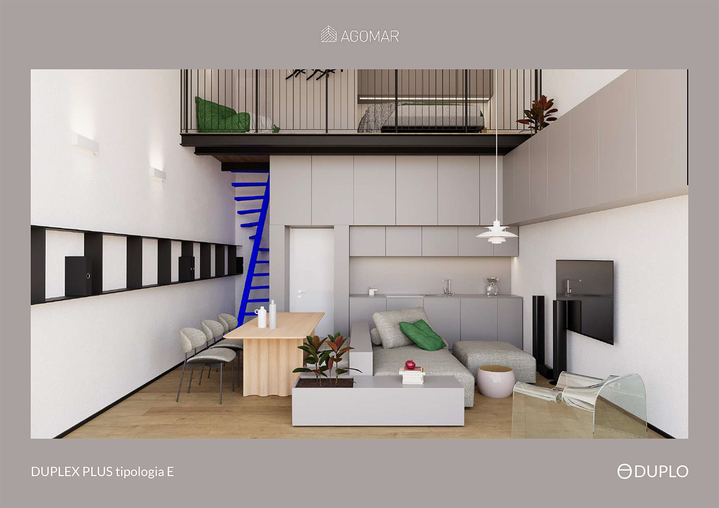 DUPLO 66: Appartamento 24 – DUPLEX PLUS tipologia E