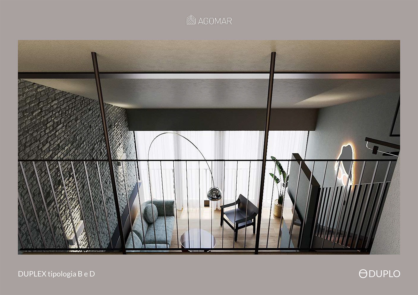 DUPLO 66: Appartamento 40 – DUPLEX tipologia B