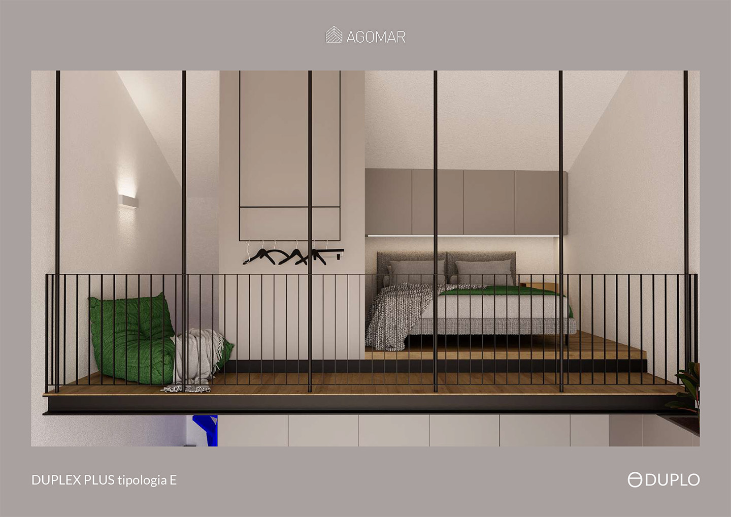DUPLO 66: Appartamento 25 – DUPLEX PLUS tipologia E