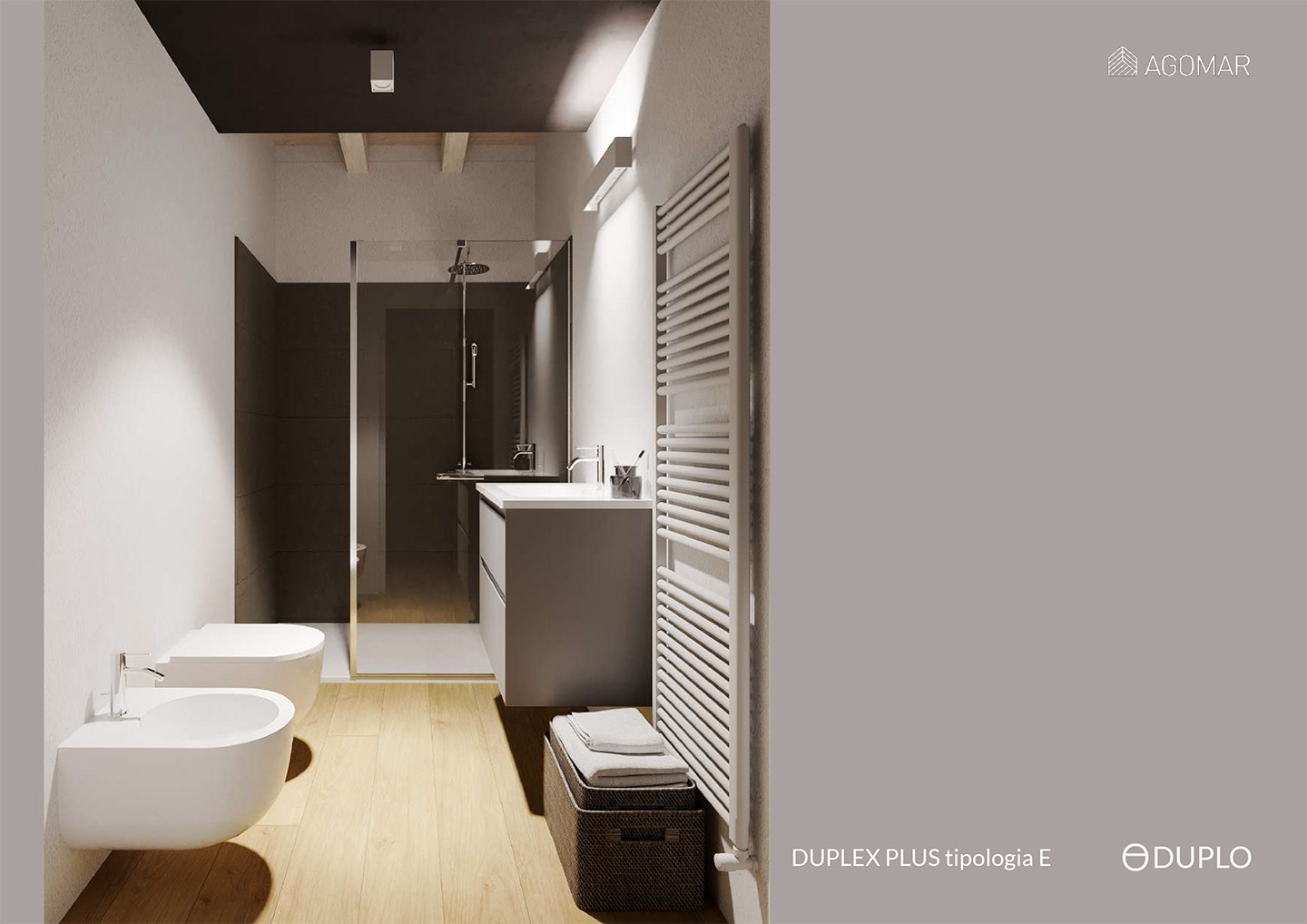 DUPLO 66: Appartamento 13 – DUPLEX PLUS tipologia E